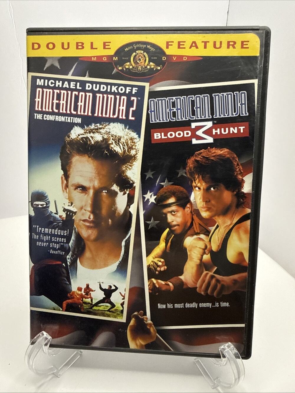 American Ninja 2 Confrontation and 3 Blood Hunt DVD Double Feature Free Ship